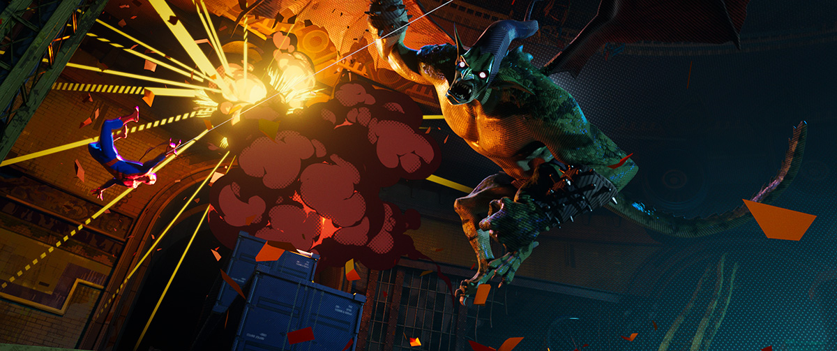 Взрывы в драке с Зелёным Гоблином были нарисованы вручную